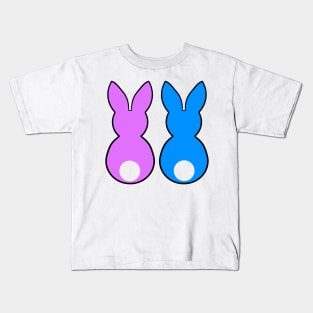 Easter bunny couple Kids T-Shirt